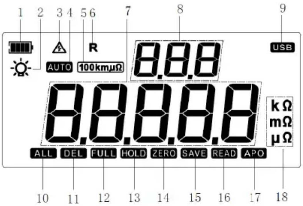 VOLTCRAFT R-1000 - Display - 1