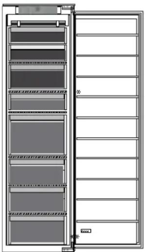 FRANKE FSDF 330 NF E - CONSERVACIÓN DE ALIMENTOS EN EL COMPARTIMENTO DEL CONGELADOR - 1