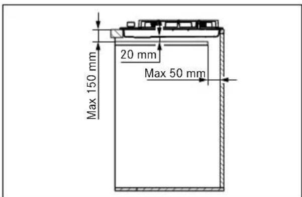 FRANKE FHCL 755 4G TC - Requisiti dei mobili - 3