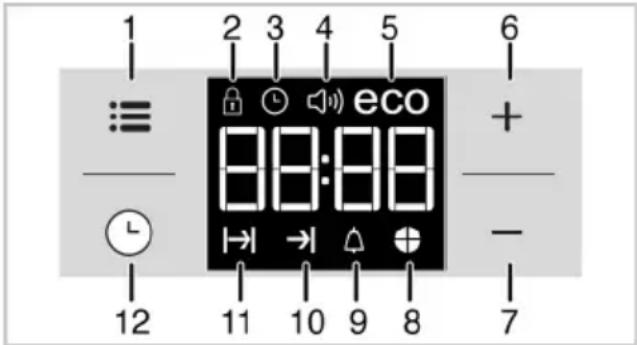 WHIRLPOOL YUFE50M4SS - Time setting - 3