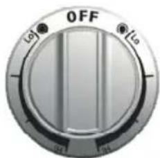 WHIRLPOOL YUFE50M4SS - Switching the plate off - 1