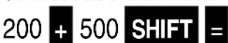 MAUL MSC 240 ECO - Percentage calculation - 5