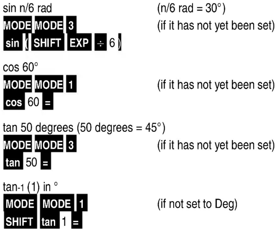 MAUL MSC 240 ECO - Trigonometrical functions - 1