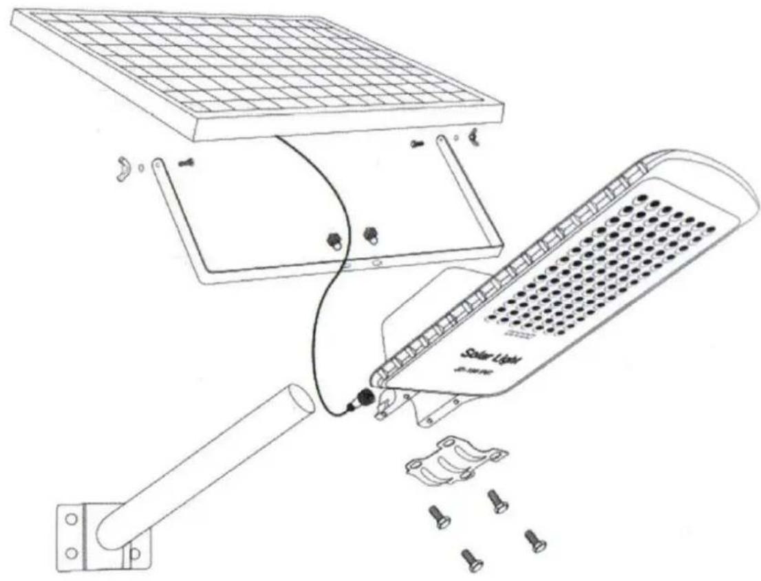 Hillvert HT-SLED-200A - Assemblaggio del dispositivo - 1