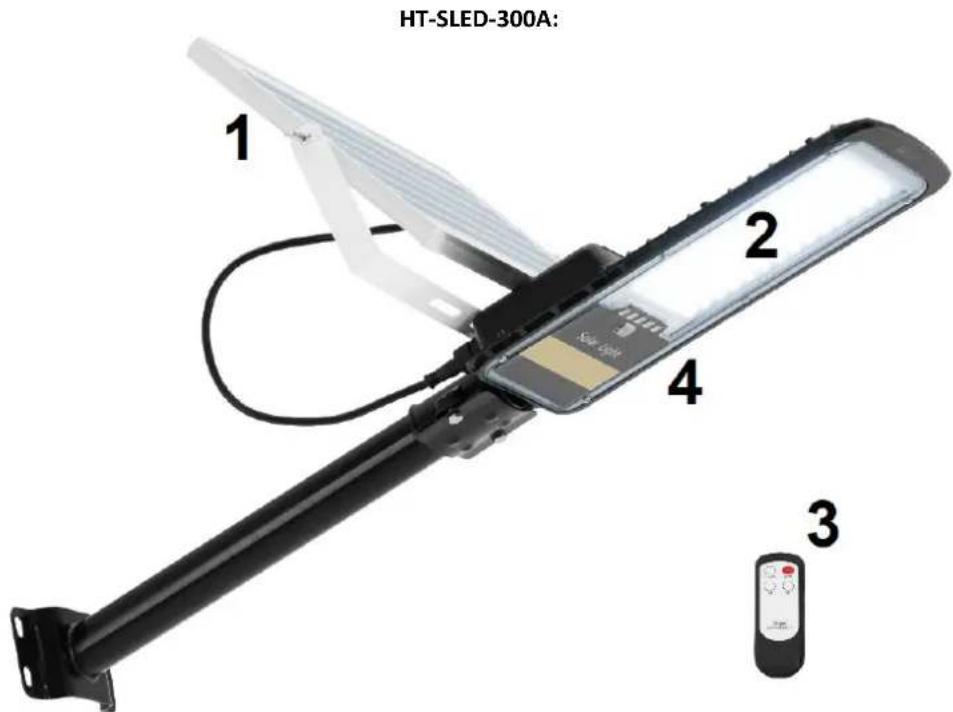 Hillvert HT-SLED-200A - Opis urządzenia - 2