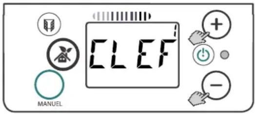 DIMPLEX FPE 200E - Blocage du clavier avec un code numérique - 1