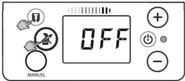 DIMPLEX FPE 200E - Setting the time and weekday - 2