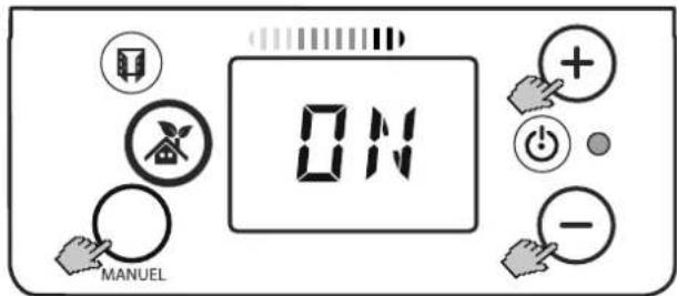 DIMPLEX FPE 200E - Setting the time and weekday - 3