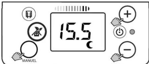 DIMPLEX FPE 100E - Differenza di temperatura Comfort - ECO - 2