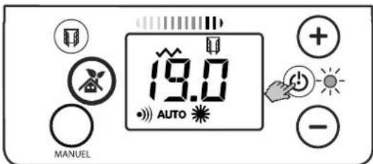 DIMPLEX FPE 100E - Accensione/spegnimento apparecchio da riscaldamento - 1