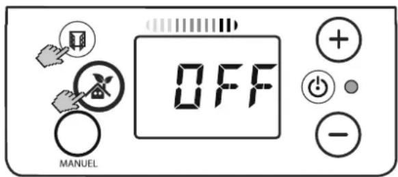 DIMPLEX FPE 100E - Impostazione dell'orario e del giorno della settimana - 2