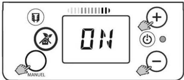 DIMPLEX FPE 100E - Setting the time and weekday - 3