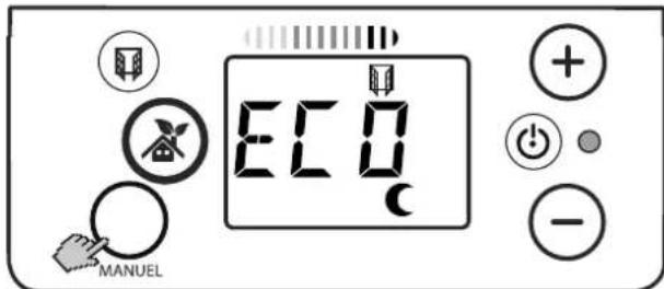 DIMPLEX FPE 100E - Differenza di temperatura Comfort - ECO - 1