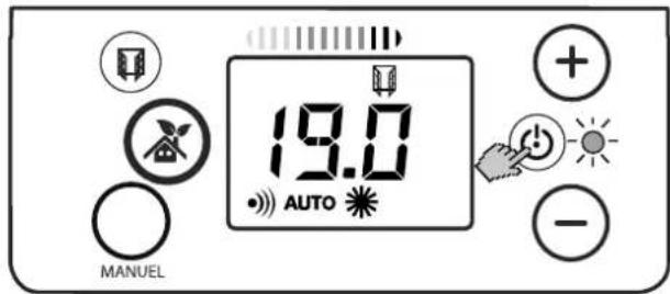 DIMPLEX FPE 100E - Setting the time and weekday - 1