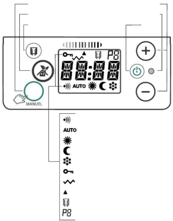 DIMPLEX FPE 100E - Bedieneinheit - 1