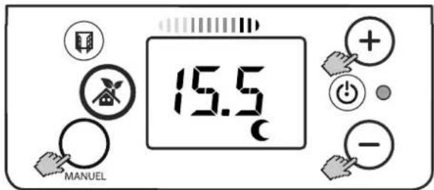 DIMPLEX FPE 100E - Temperaturdifferenz Komfort - Eco - 2