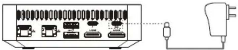 Minix NGC N512 - Étape 3: Connectez à l'alimentation électrique. - 1