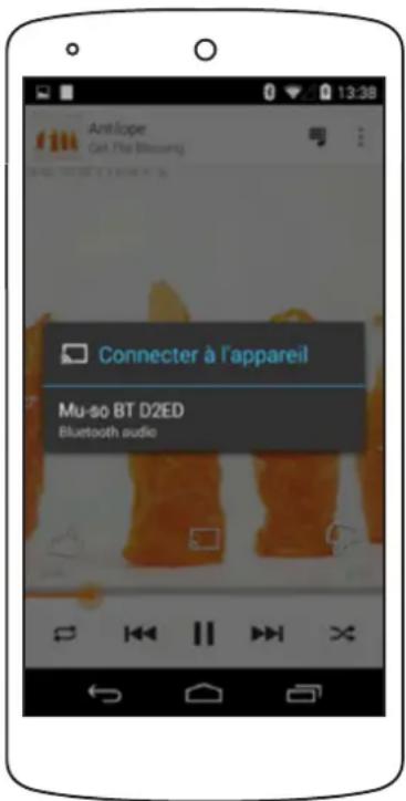 Antlope Cat: The Blossoming Connector à l'appareil Mu-so BT D2ED Bluetooth audio