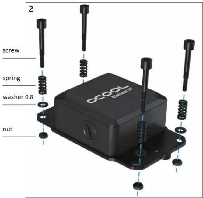 Alphacool Eisbaer LT92 - Radiateur entièrement en cuivre - 9