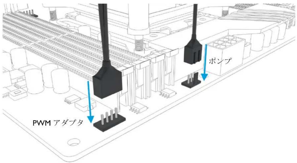 Alphacool Eisbaer 280 - 法兰和Pons的接统 - 2