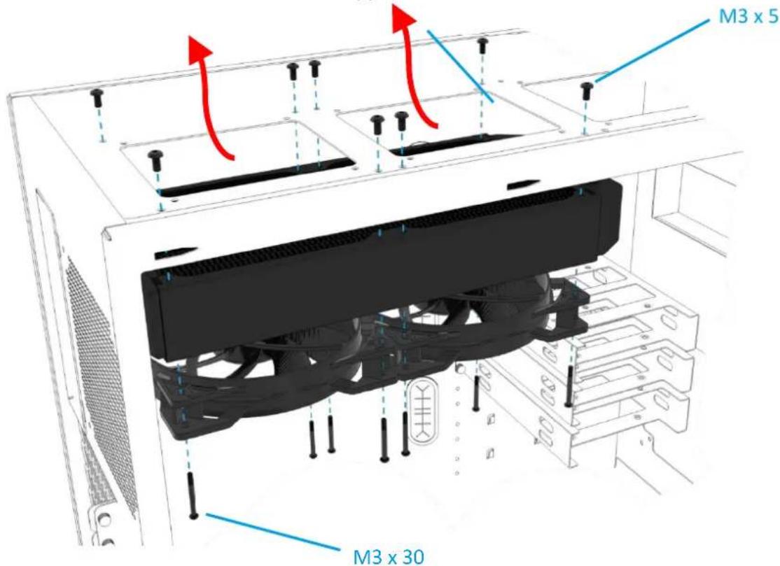Alphacool Eisbaer 280 - MOHTAK PAIINATOPA - 1