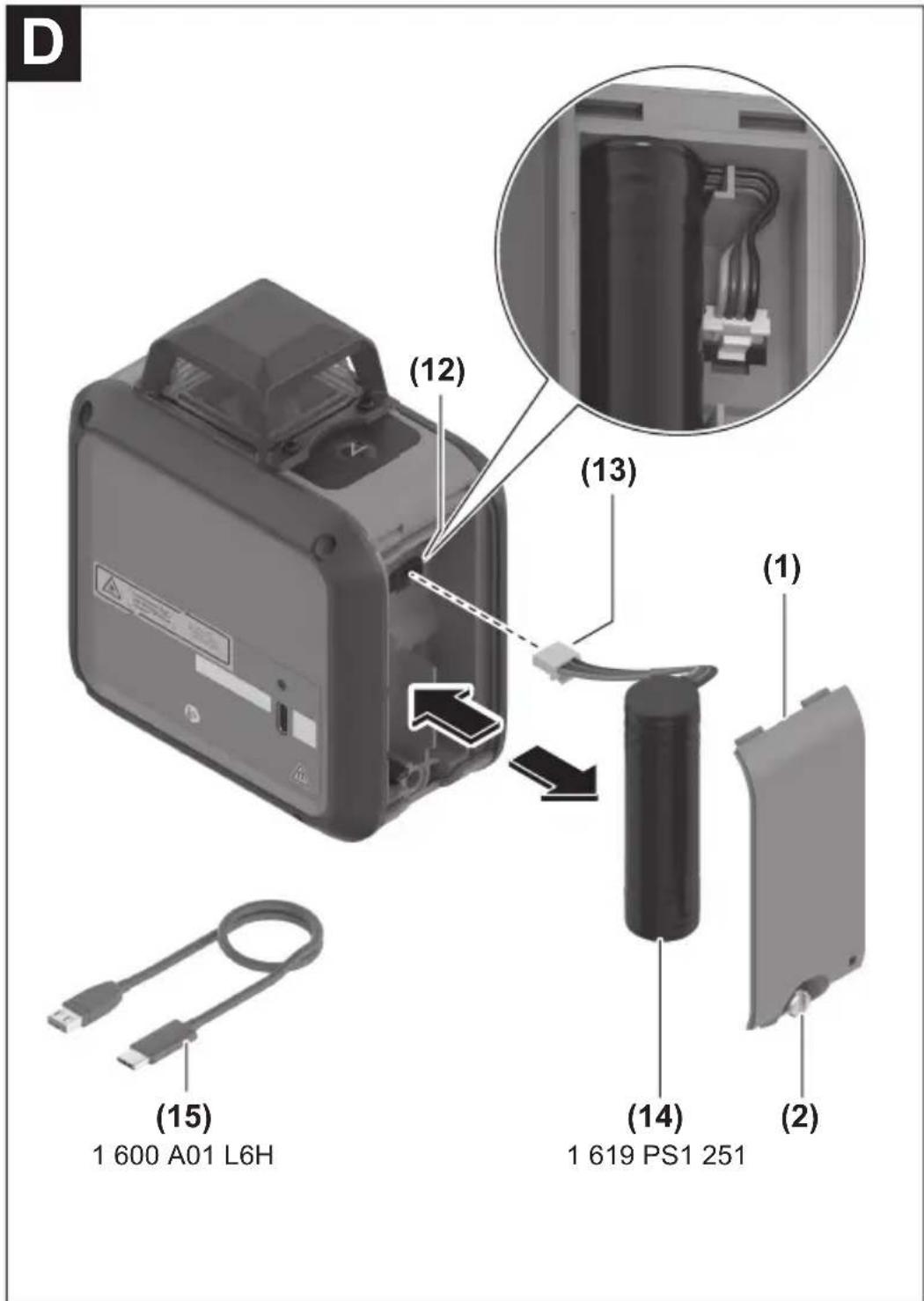 BOSCH PLL 360-1G - 2