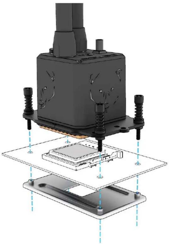 Alphacool Eisbaer Aurora 360 - AMD AM4 - 7
