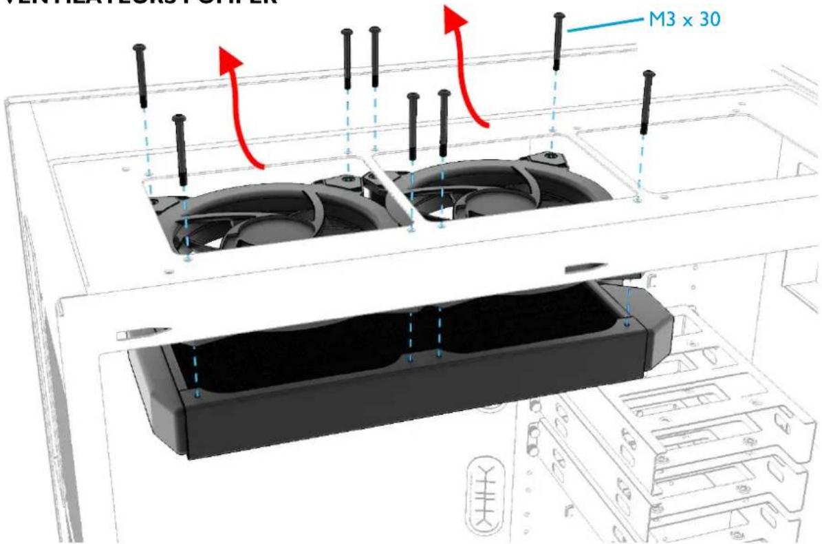 Alphacool Eisbaer Aurora 360 - MONTAGE DE RADIATEUR - 2