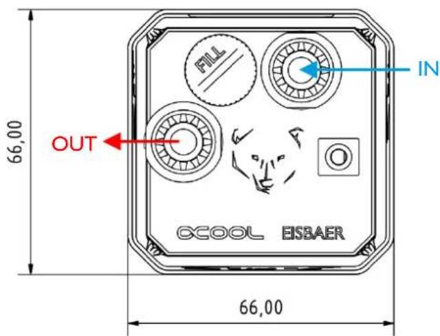Alphacool Eisbaer Aurora 360 - BLOC DE REFROIDISSEMENT - 2