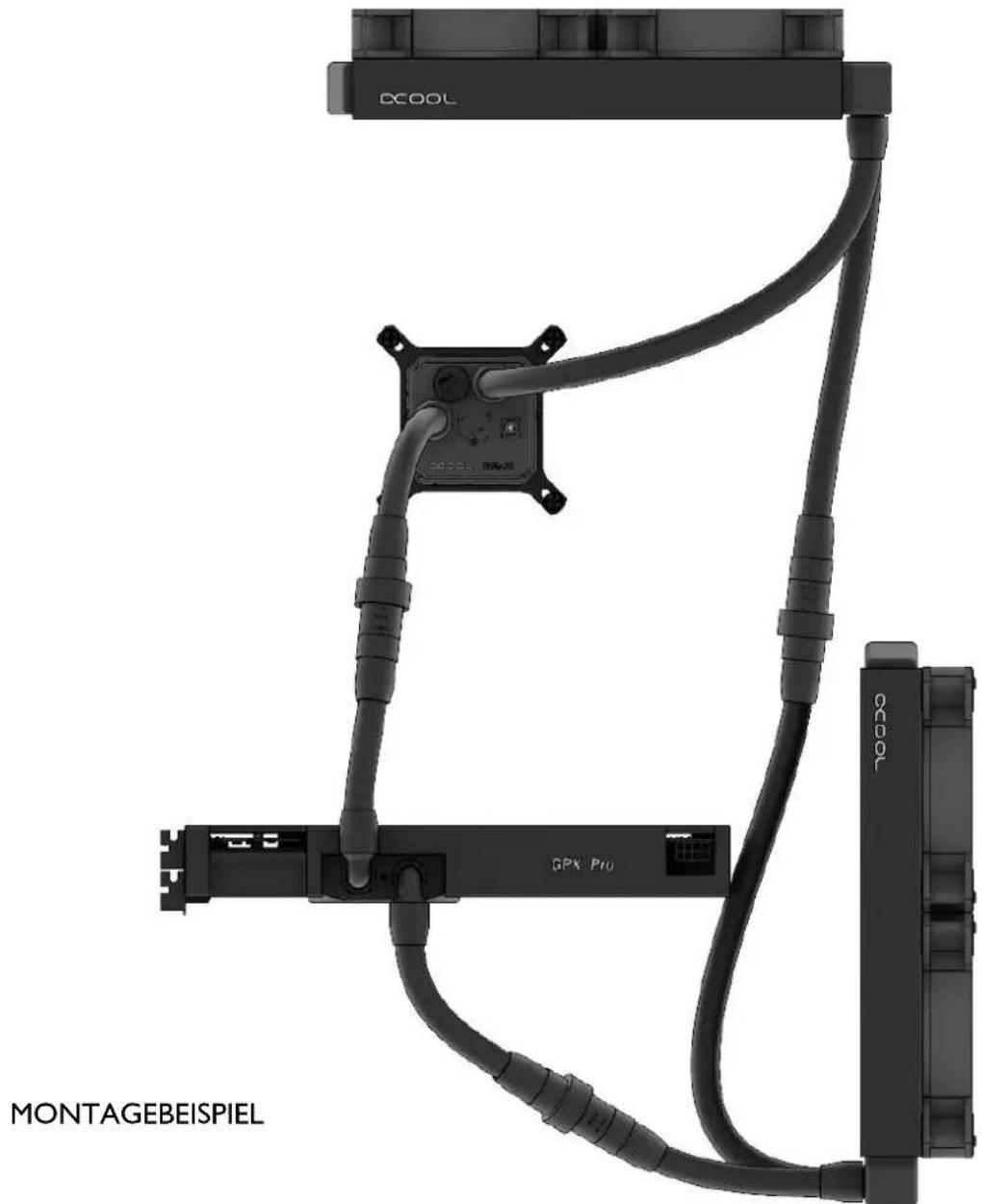 Alphacool Eisbaer Aurora 360 - ERWEITERUNG MIT EISWOLF AIO - 1