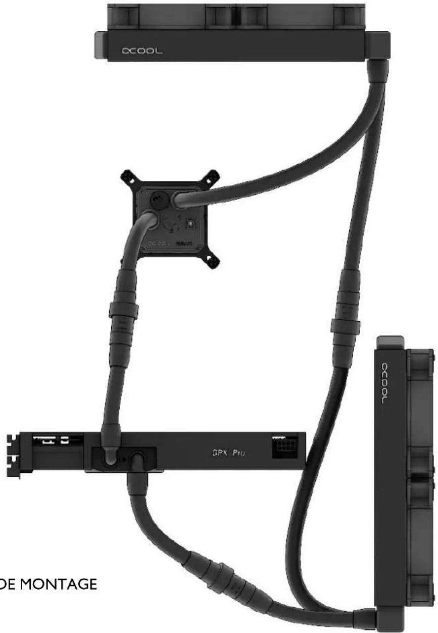 Alphacool Eisbaer Aurora 360 - AGRANDISSEMENT PAR GPX EISWOLF - 1