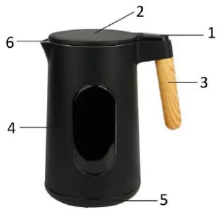 Emerio WK-132230 - Bedienfeld und Display - 1