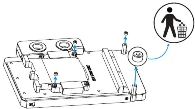Alphacool Core RTX 5080 Reference - Préparer la carte graphique - 2