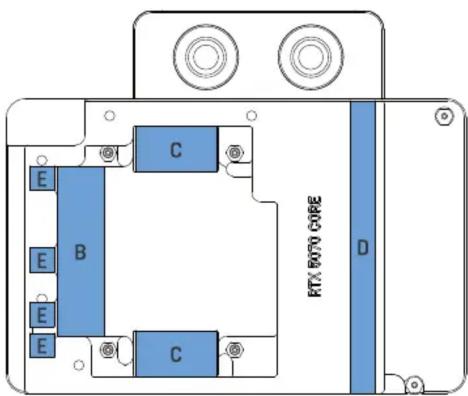 Alphacool Core RTX 5070 Reference - Préparer la carte graphique - 4