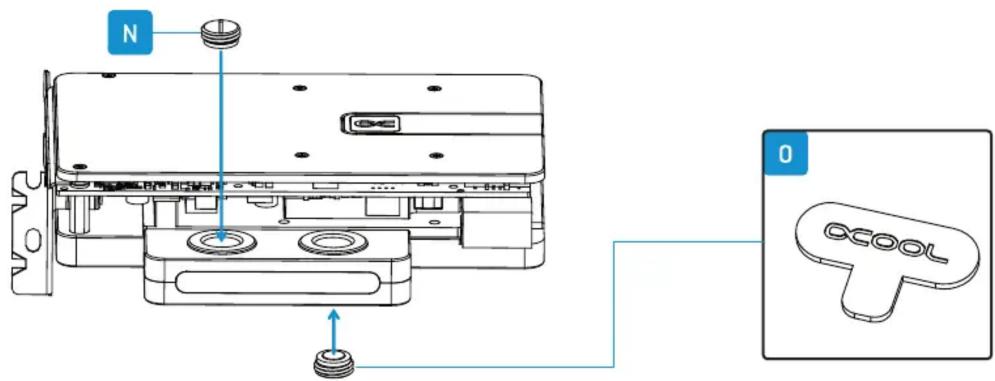 Alphacool Core RTX 5070 Reference - Préparer la carte graphique - 5