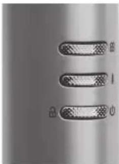 Efalock Lumyna High-Speed - Button lock/locking function: - 1