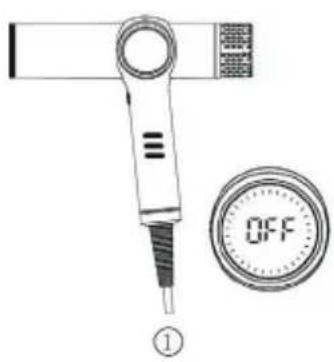 Efalock Lumyna High-Speed - automatic cleaning function: - 1