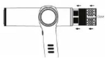 Efalock Lumyna High-Speed - Manuell rengjøring av filteret - 1