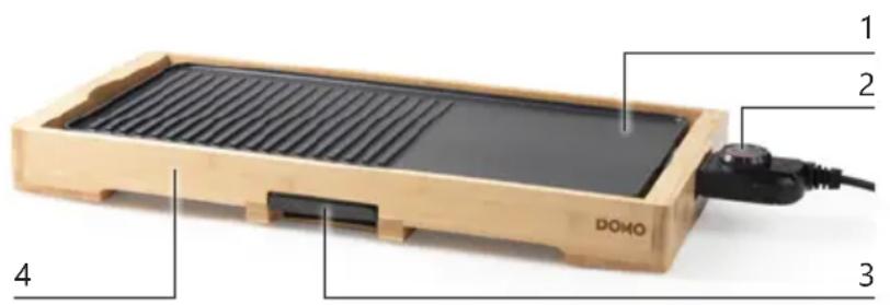 DOMO DO1149G - PARTS - 1