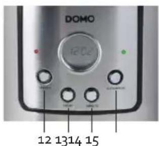 DOMO DO1120K - ONDERDELEN - 1