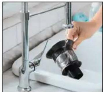 DOMO DO1147SV - CLEANING THE DUST RESERVOIR - 5