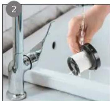 DOMO DO1147SV - CLEANING THE EXHAUST FILTER - 2