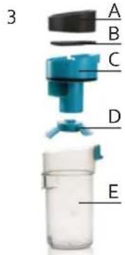 DOMO DO1129SV - CLEAN THE DUST CONTAINER AND FILTERS - 3