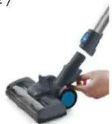 DOMO DO1129SV - CLEANING THE FLOOR BRUSH - 1