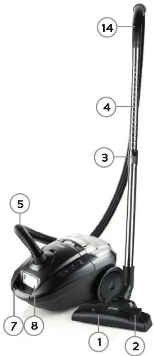 DOMO DO1137S - PARTS - 2
