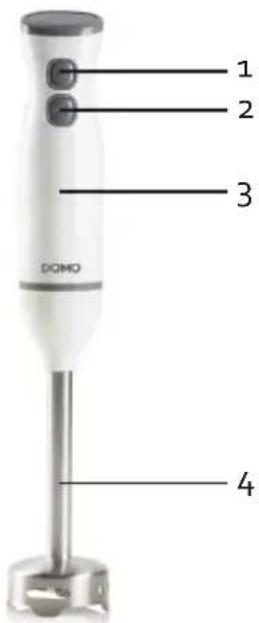 DOMO DO1026M - PARTS - 1