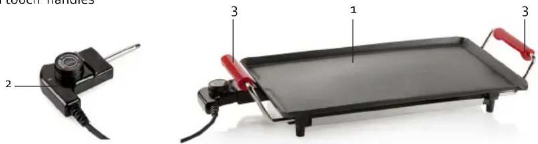 DOMO DO1060TP - PARTS - 1