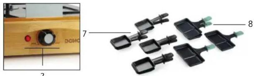 DOMO DO1117G - PARTS - 2