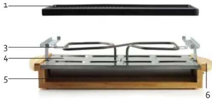 DOMO DO1117G - PARTS - 1
