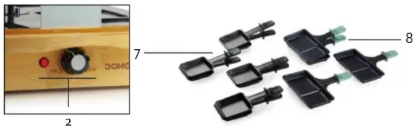 DOMO DO1117G - COMPONENTI - 3